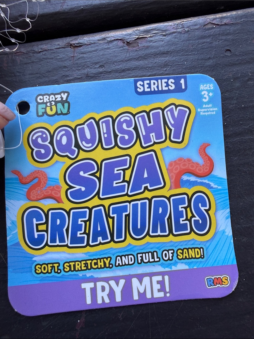 *VIRAL RARE* Squishy Red Squid Toy - Crazy Fun! RMS . NEW with tags! - Picture 6 of 6